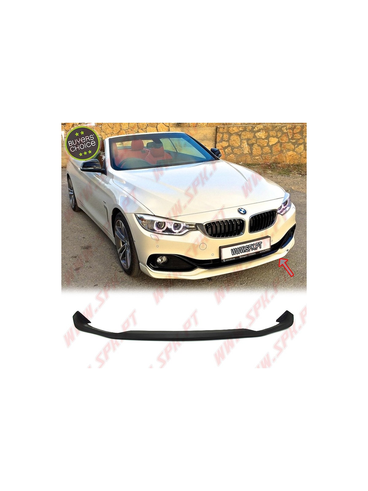 Spoiler Frontal Look AC - BMW F32 / F33 / F36 (2013-2020)
