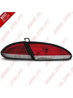 Farolins LED Red+Clear - Seat Leon 1P (2005-2009)