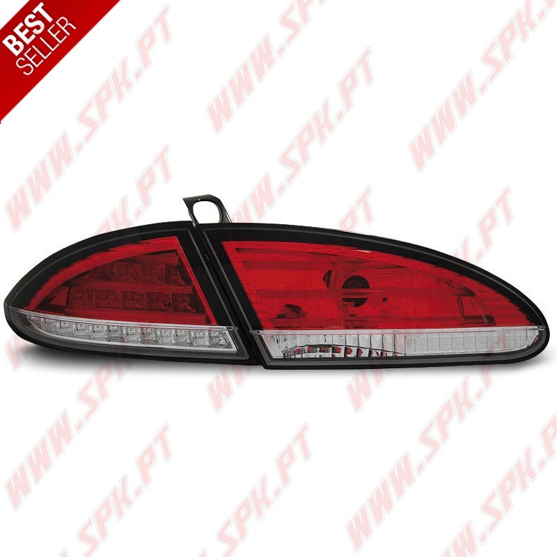 Farolins LED Red+Clear - Seat Leon 1P (2005-2009)