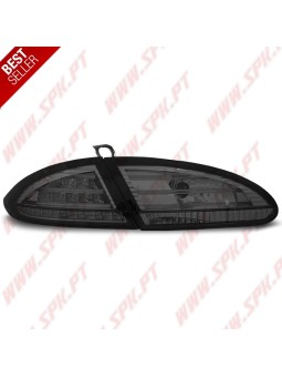Farolins LED Chrome+Smoke - Seat Leon 1P (2005-2009)
