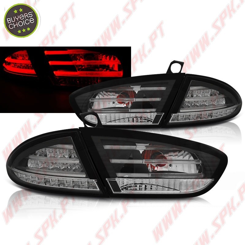 Farolins LED Black - Seat Leon 1P Facelift (2009-2012)