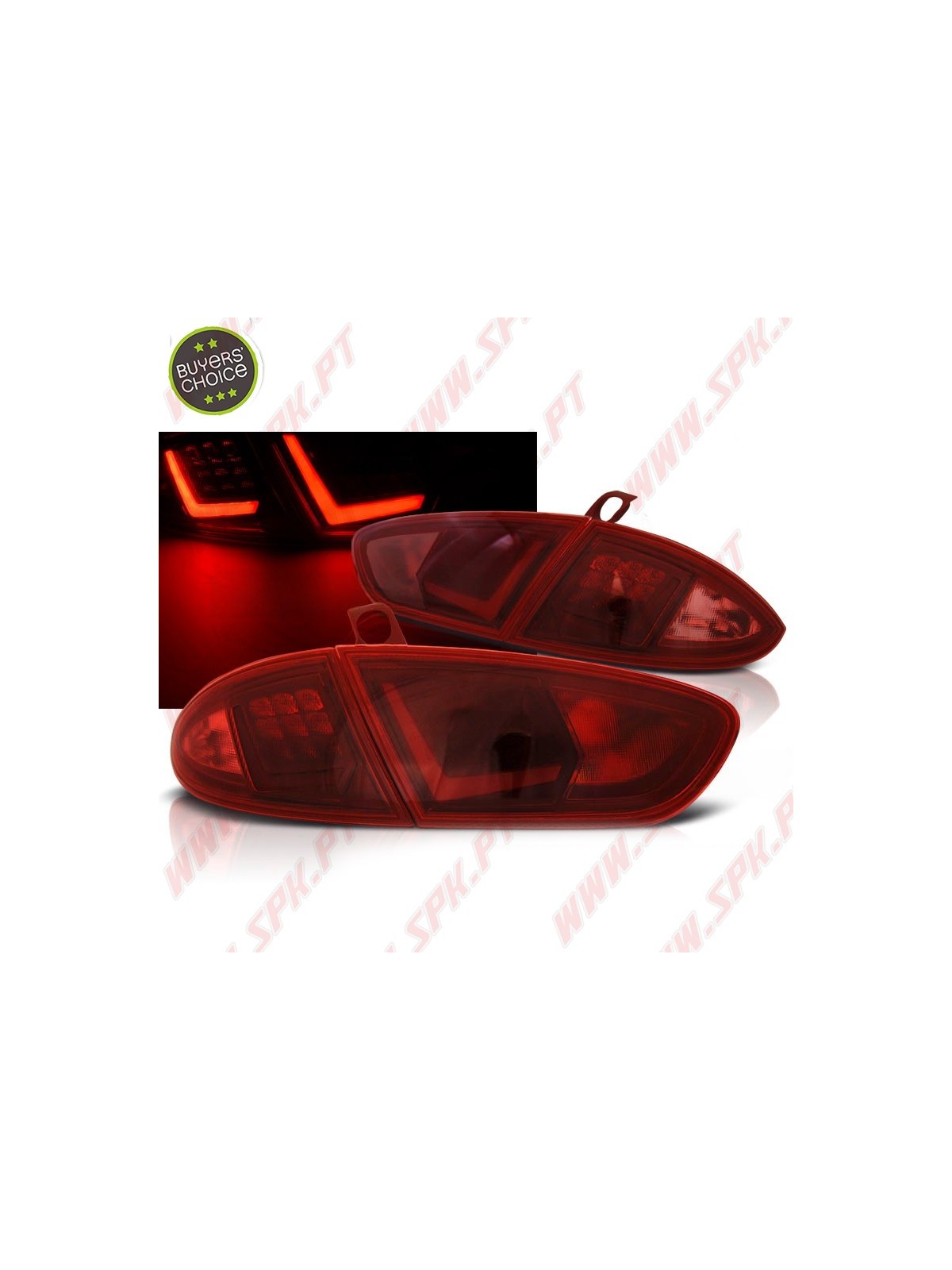 Farolins LED-BAR Red - Seat Leon 1P Facelift (2009-2012)