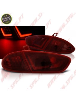 Farolins LED-BAR Dark Red - Seat Leon 1P Facelift (2009-2012)