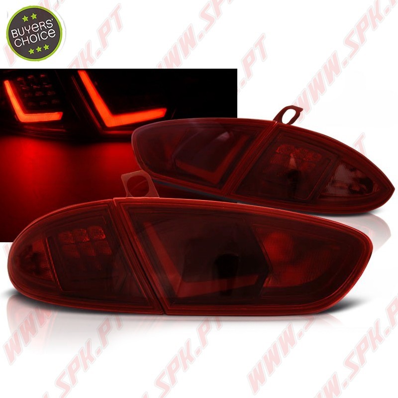 Farolins LED-BAR Dark Red - Seat Leon 1P Facelift (2009-2012)