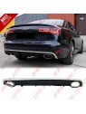 Difusor Traseiro + Ponteiras Look RS6 - Audi A6 C7 (2010-2014)