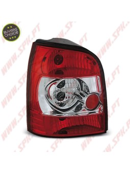 Farolins Cristal Red+Clear - Audi A4 B5 Avant (1994-2001)