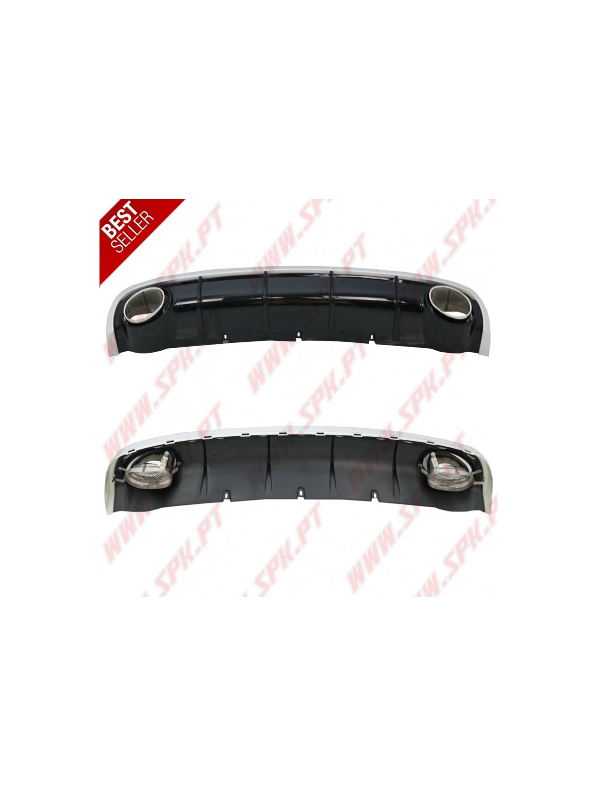 Difusor Traseiro + Ponteiras Look RS6 - Audi A6 C7 (2010-2014) Difusor Traseiro + Ponteiras Look RS6 - Audi A6 C7 (2010-2014)