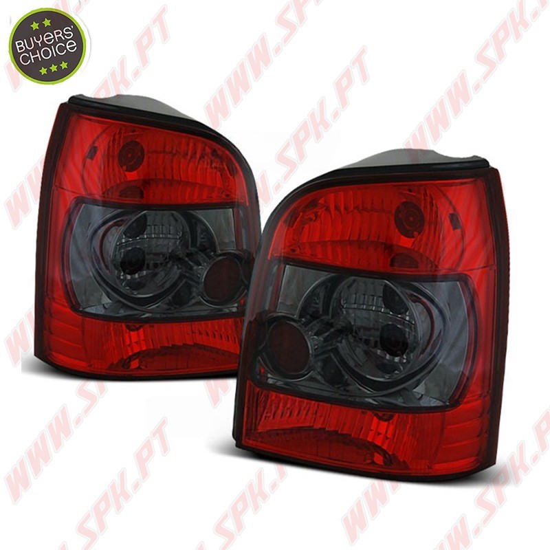 Farolins Cristal Red+Smoke - Audi A4 B5 Avant (1994-2001)