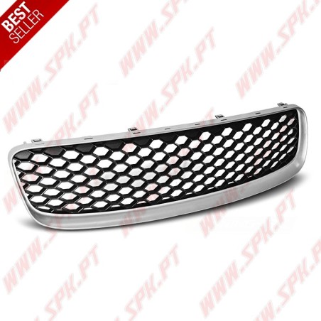 Grelha Frontal Silver+Black Look RS - Audi TT 8N (1998-2006)