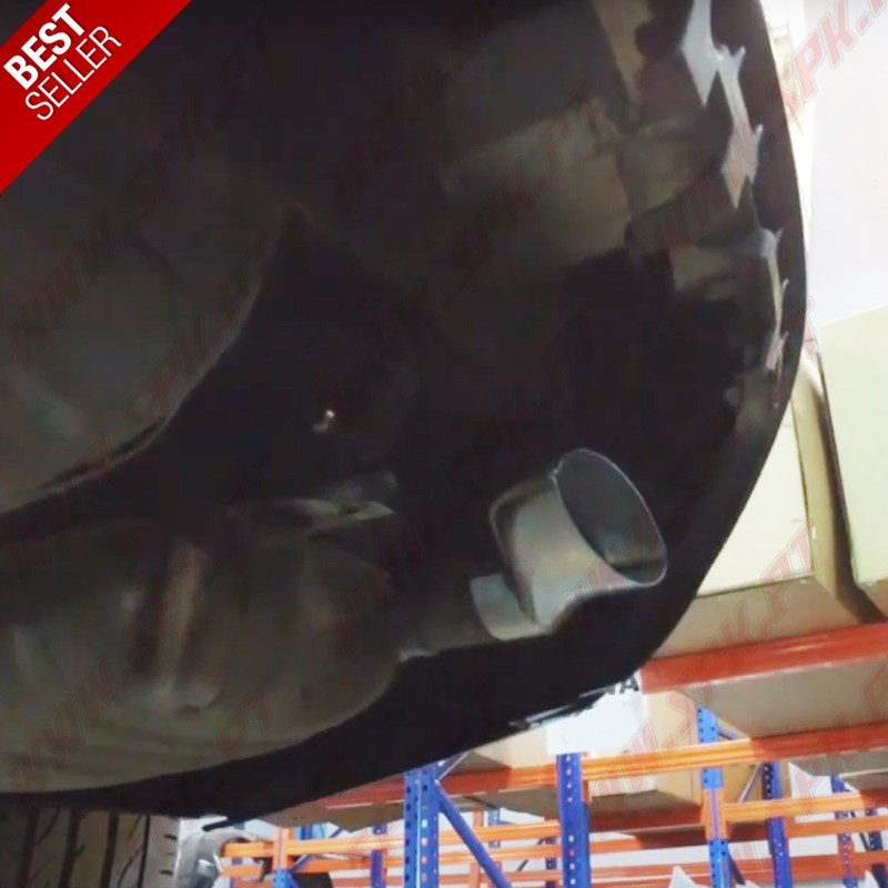 Difusor Traseiro + Ponteiras Look RS6 - Audi A6 C7 (2010-2014)