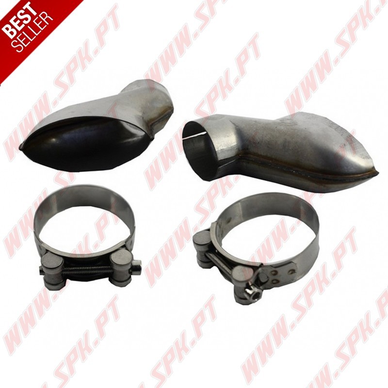 Difusor Traseiro + Ponteiras Look RS4 - Audi A4 B8 Sedan / Avant (2012-2015)