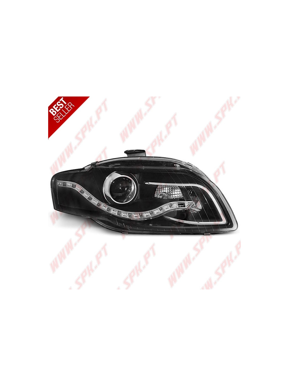 Faróis Daylight LED V.2 / Black - Audi A4 B7 (2004-2008)