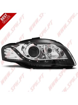 Faróis Daylight LED V.2 / Black - Audi A4 B7 (2004-2008)