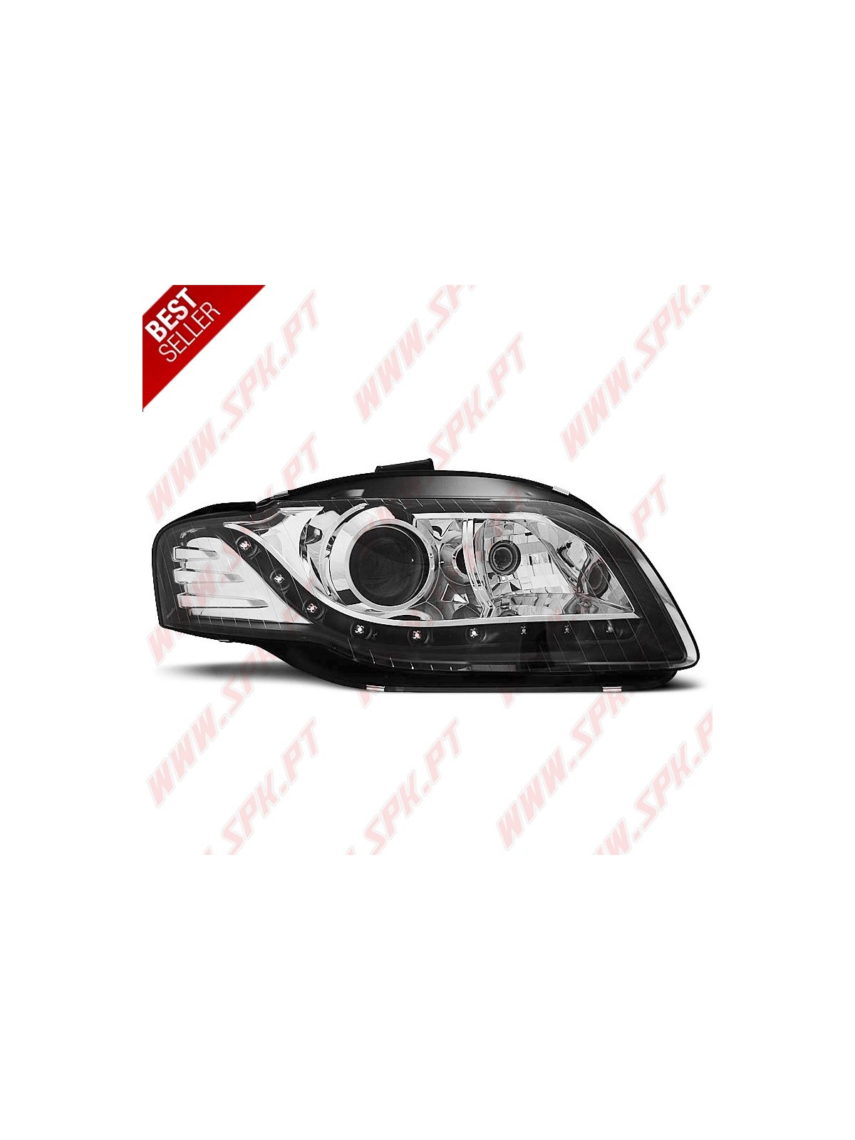 Faróis Daylight LED V.2 / Black - Audi A4 B7 (2004-2008)