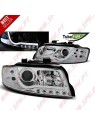 Faróis Tube-Light / Chrome - Audi A4 B6 (2000-2004)