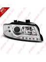 Faróis Tube-Light / Chrome - Audi A4 B6 (2000-2004)