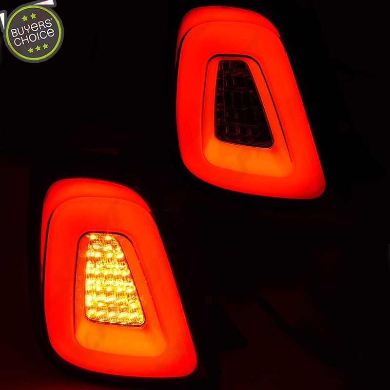 Farolins LED-BAR Red - Fiat 500 (2015-2020)