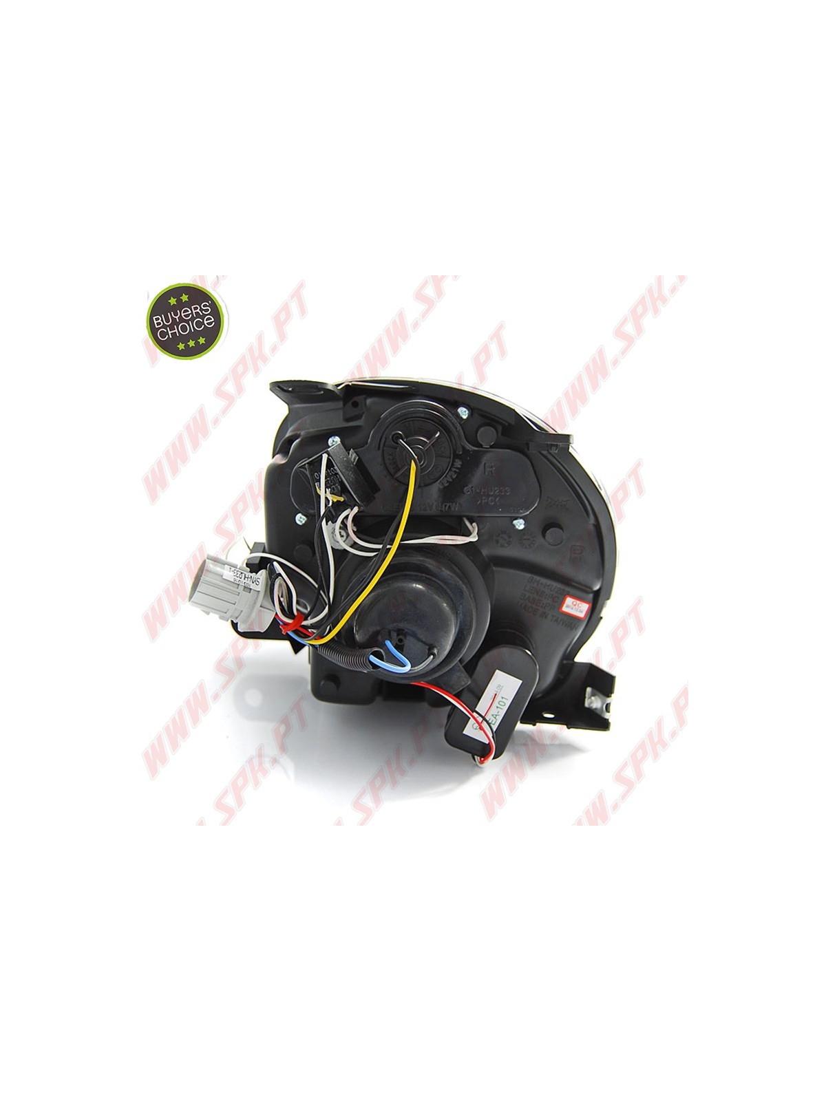 Faróis Angel Eyes LED / Black - Fiat 500 (2007-2015) Faróis Angel Eyes LED / Black - Fiat 500 (2007-2015)