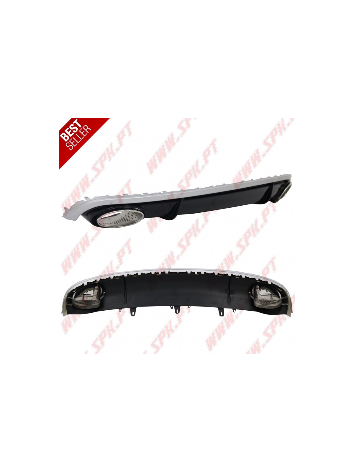 Difusor Traseiro + Ponteiras Look RS7 - Audi A7 (2010-2014) Difusor Traseiro + Ponteiras Look RS7 - Audi A7 (2010-2014)