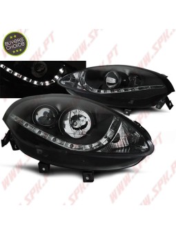 Faróis Daylight LED / Black - Fiat Bravo 198 (2007-2015)