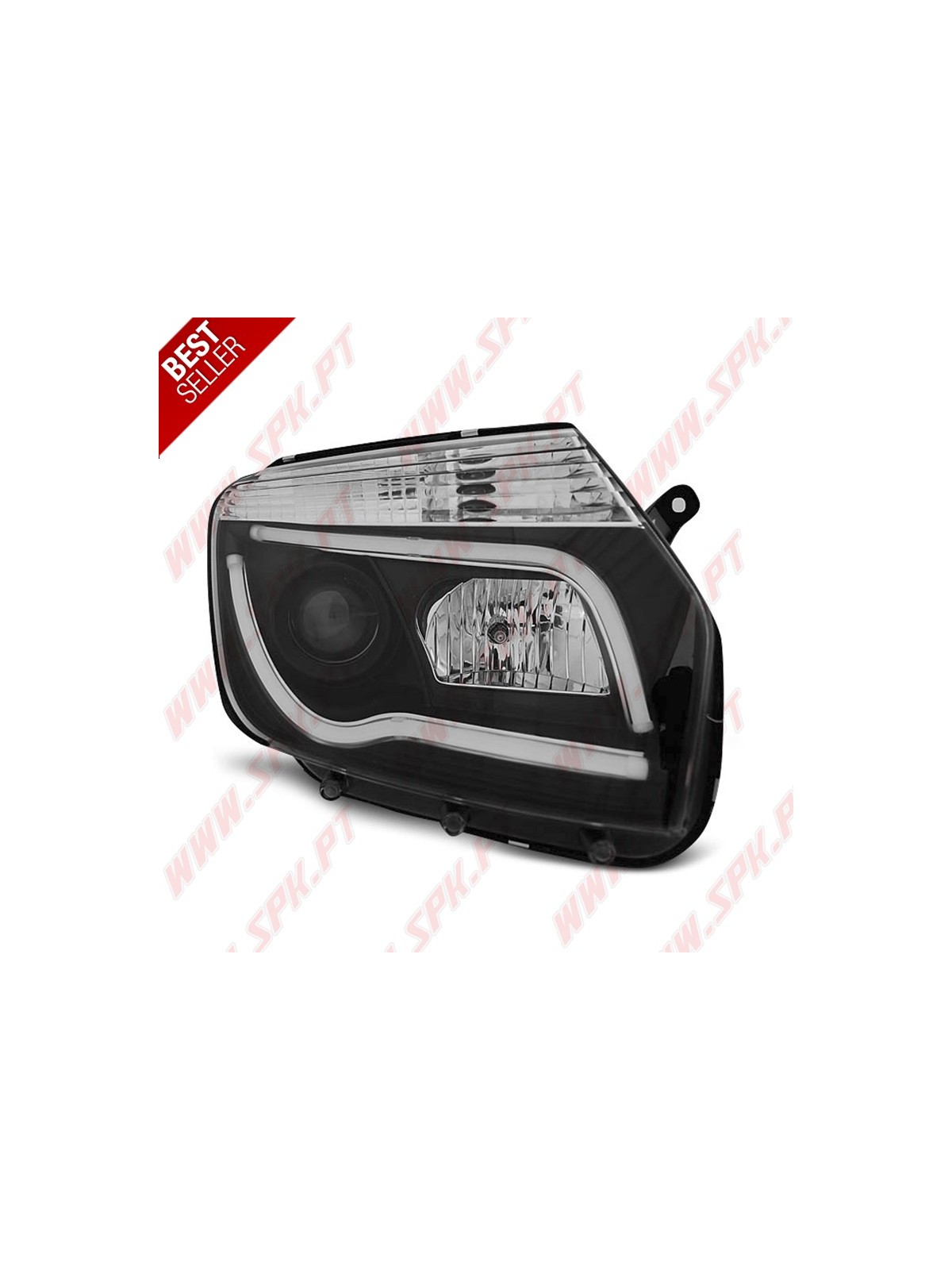 Faróis Tube-Light / Black - Dacia Duster (2010-2014) Faróis Tube-Light / Black - Dacia Duster (2010-2014)
