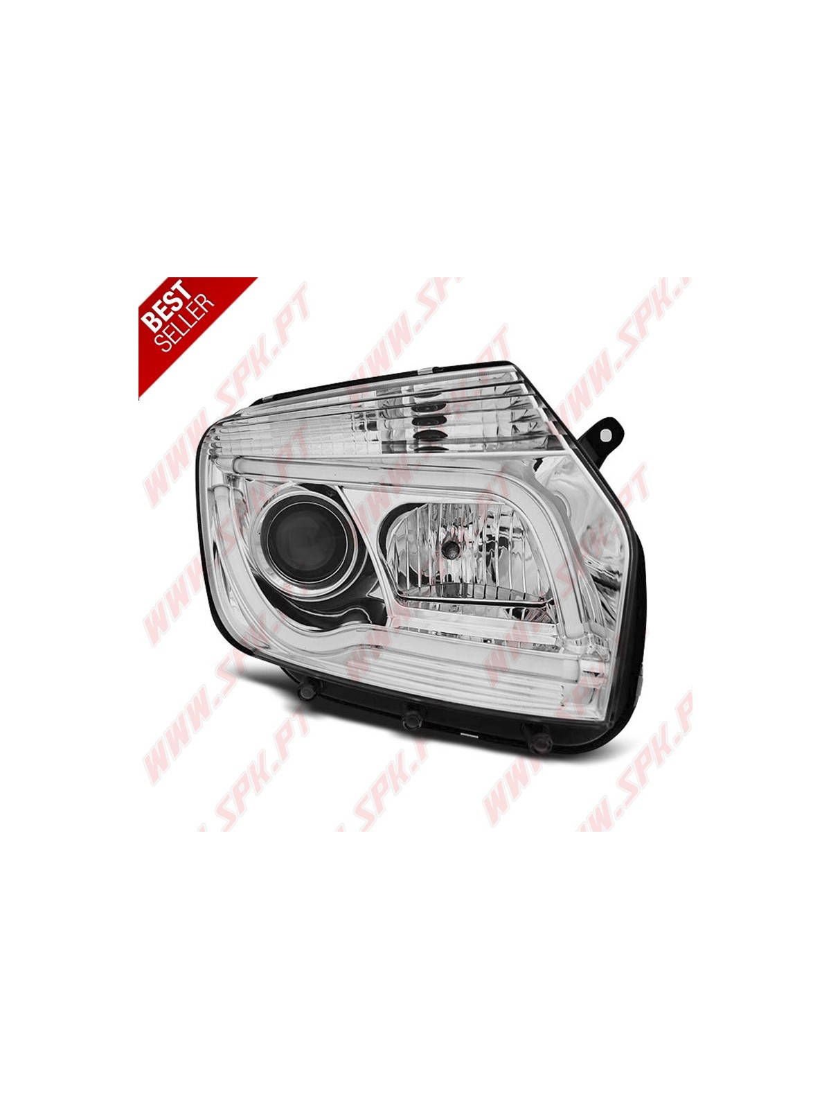 Faróis Tube-Light / Chrome - Dacia Duster (2010-2014)