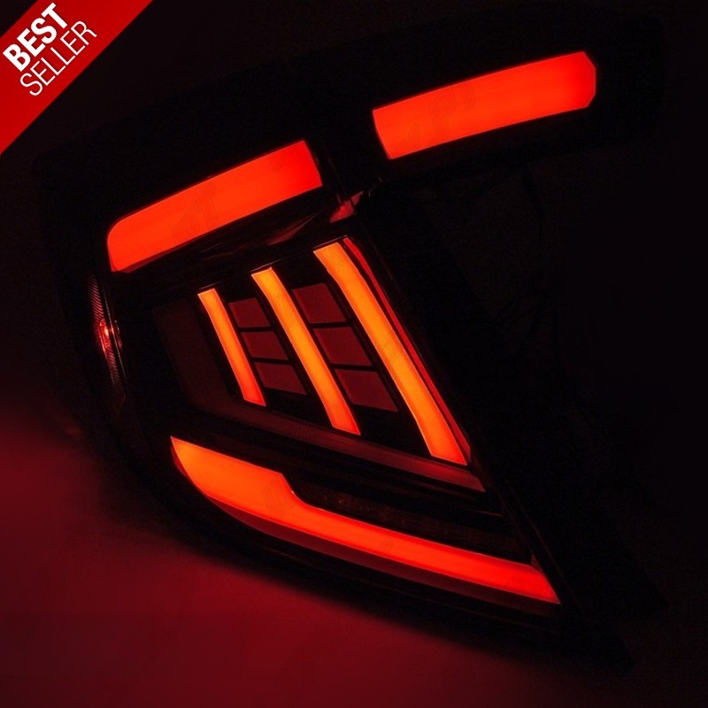 Farolins FULL LED-BAR Black - Honda Civic 10 (2017-2021) Farolins FULL LED-BAR Black - Honda Civic 10 (2017-2021)