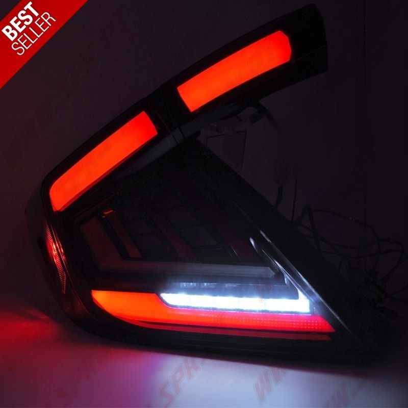Farolins FULL LED-BAR Black - Honda Civic 10 (2017-2021) Farolins FULL LED-BAR Black - Honda Civic 10 (2017-2021)