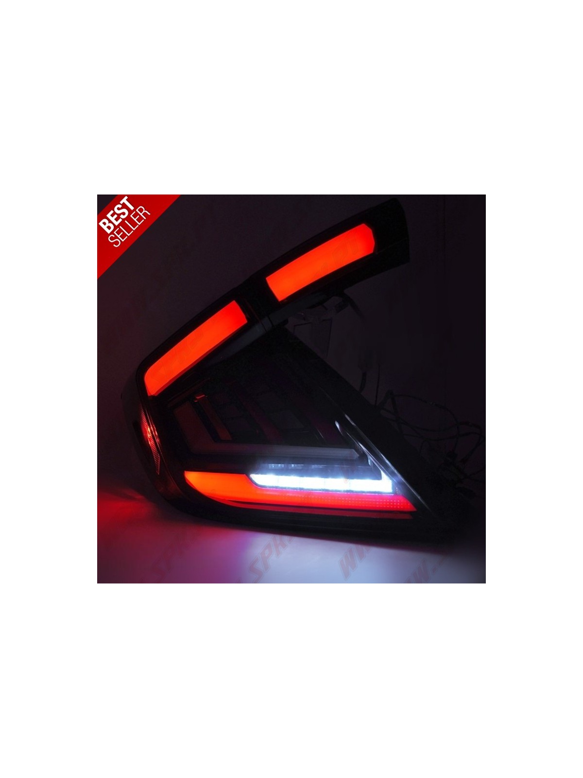 Farolins FULL LED-BAR Black - Honda Civic 10 (2017-2021) Farolins FULL LED-BAR Black - Honda Civic 10 (2017-2021)