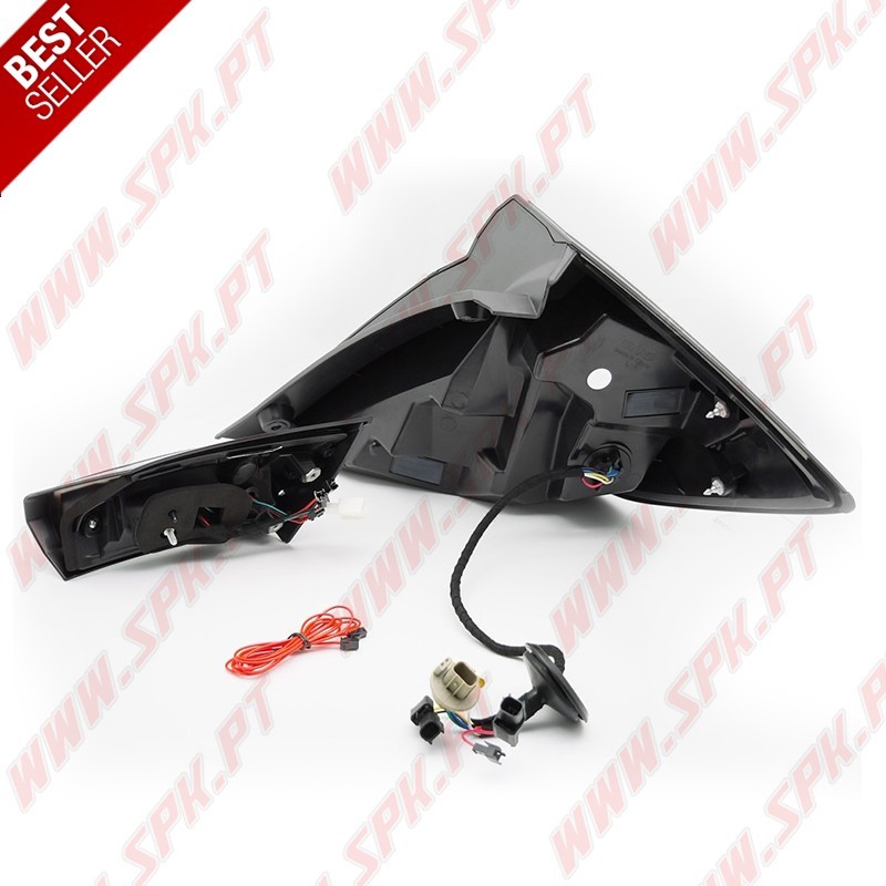 Farolins FULL LED-BAR Black - Honda Civic 10 (2017-2021) Farolins FULL LED-BAR Black - Honda Civic 10 (2017-2021)