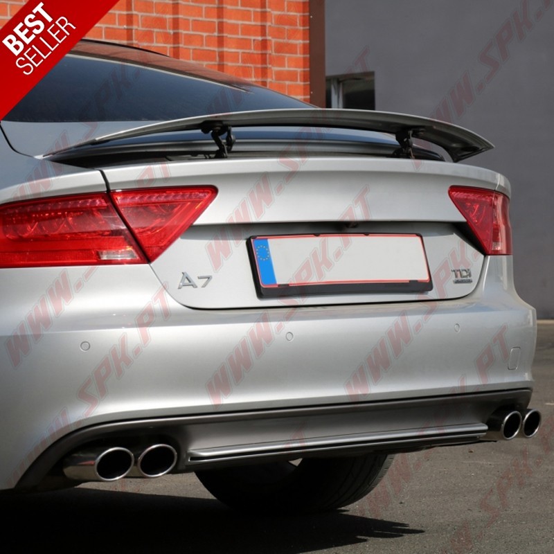 Difusor Traseiro + Ponteiras Look S7 Facelift - Audi A7 (2010-2014) Difusor Traseiro + Ponteiras Look S7 Facelift - Audi A7 (2010-2014)