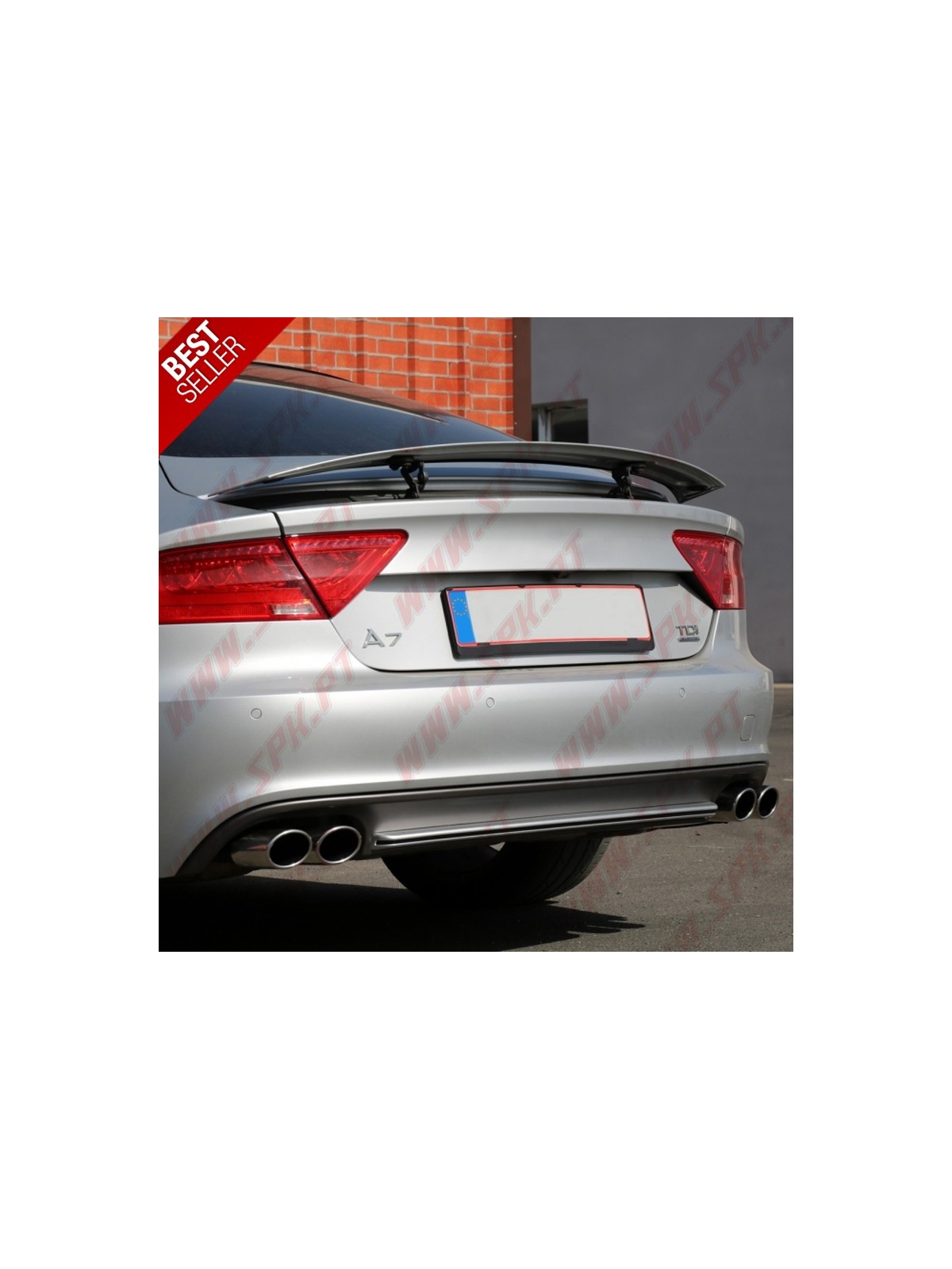 Difusor Traseiro + Ponteiras Look S7 Facelift - Audi A7 (2010-2014) Difusor Traseiro + Ponteiras Look S7 Facelift - Audi A7 (2010-2014)