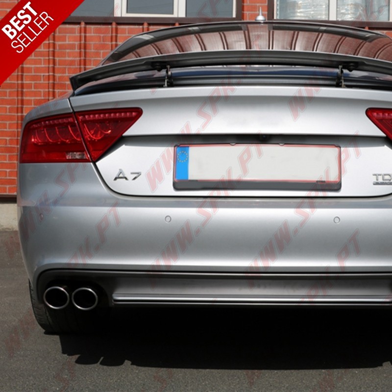 Difusor Traseiro + Ponteiras Look S7 Facelift - Audi A7 (2010-2014) Difusor Traseiro + Ponteiras Look S7 Facelift - Audi A7 (2010-2014)