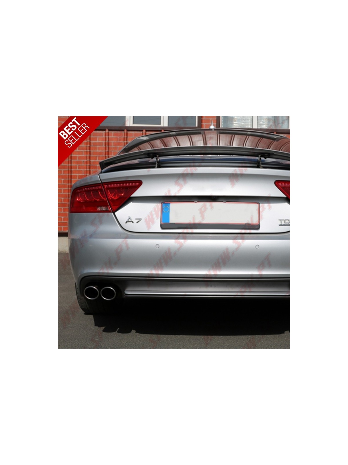 Difusor Traseiro + Ponteiras Look S7 Facelift - Audi A7 (2010-2014) Difusor Traseiro + Ponteiras Look S7 Facelift - Audi A7 (2010-2014)