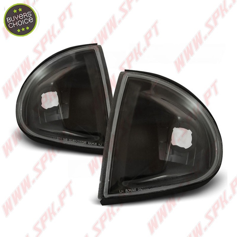 Piscas Frontais Cristal Black - Honda DelSol (1992-1998)