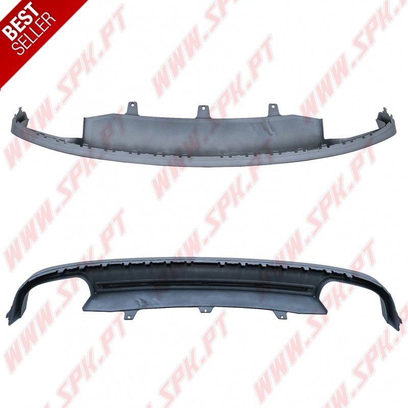 Difusor Traseiro + Ponteiras Look S7 Facelift - Audi A7 (2010-2014) Difusor Traseiro + Ponteiras Look S7 Facelift - Audi A7 (2010-2014)