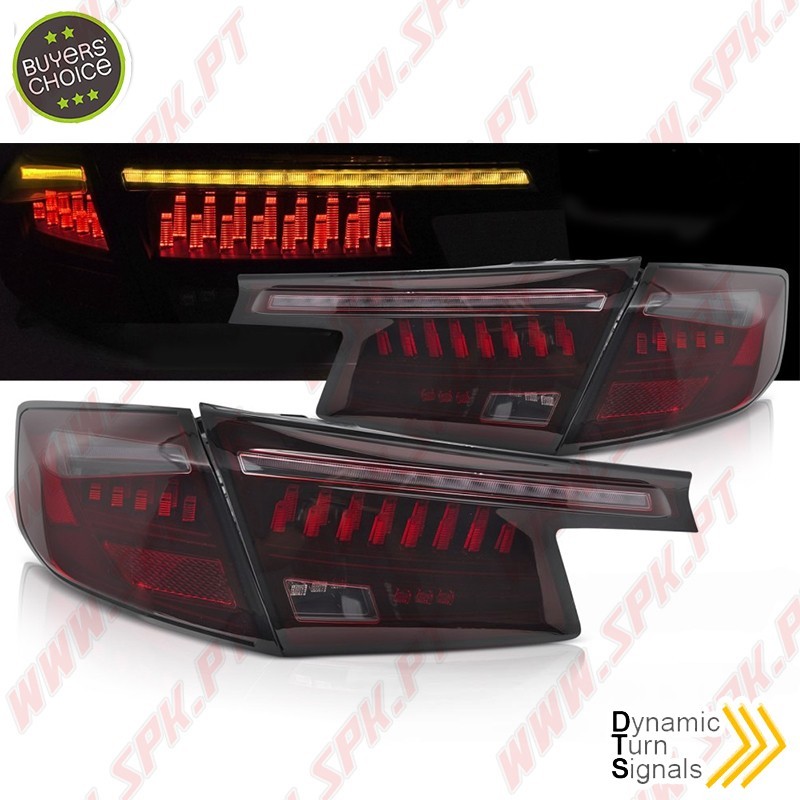 Farolins LED Dark Red - Honda Civic 11 (2021-)