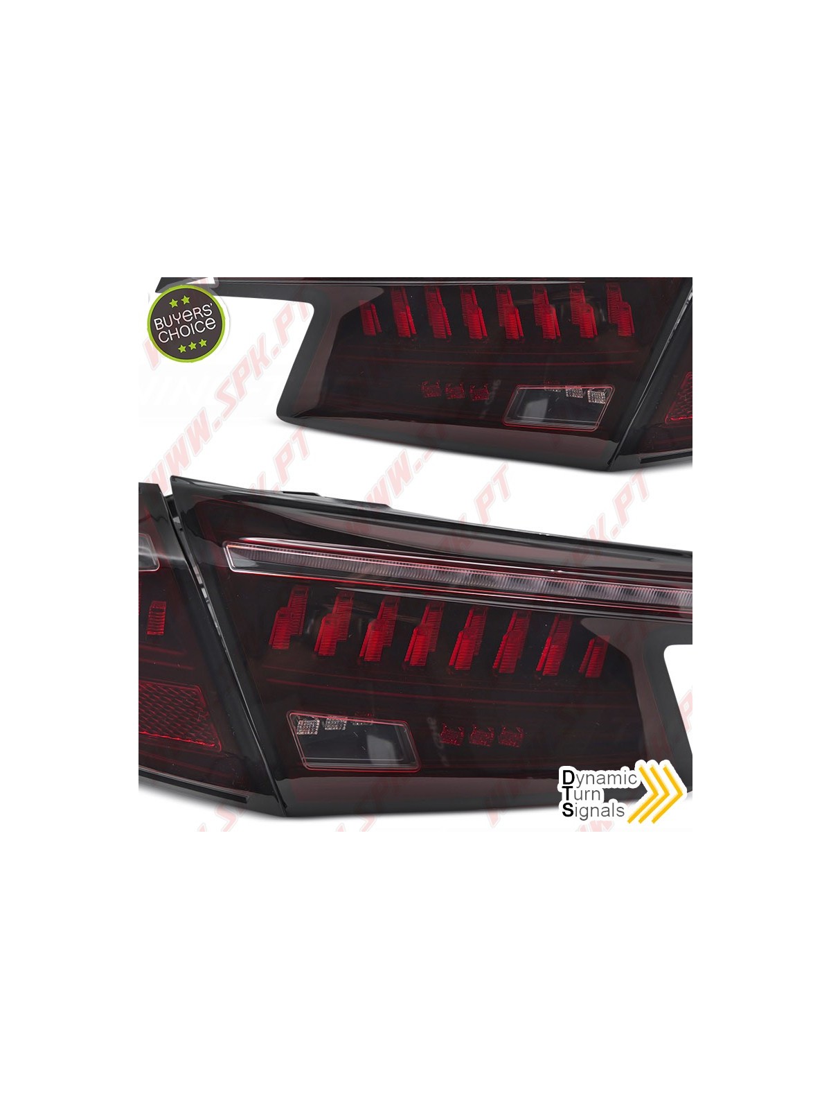 Farolins LED Dark Red - Honda Civic 11 (2021-)