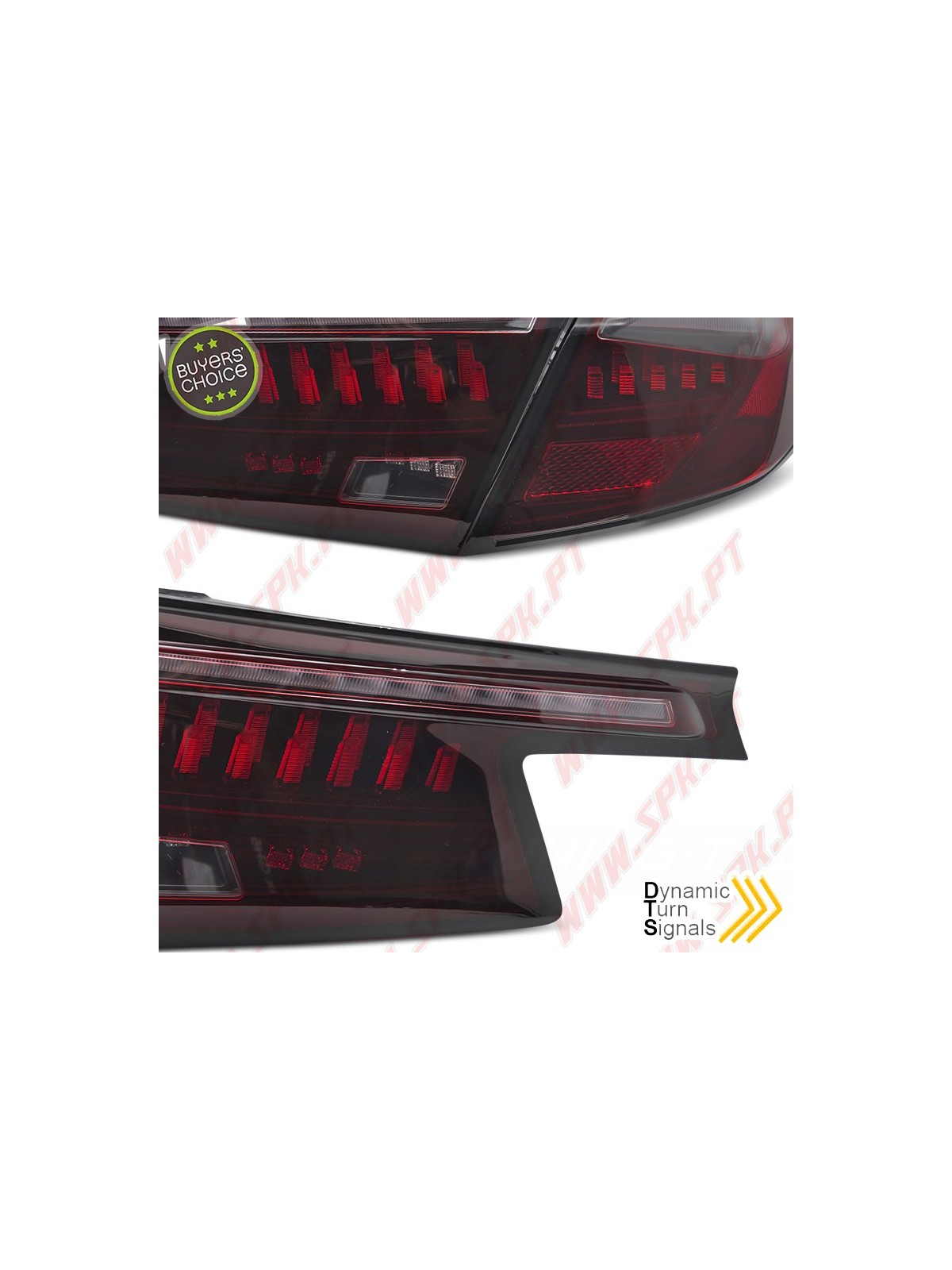 Farolins LED Dark Red - Honda Civic 11 (2021-)