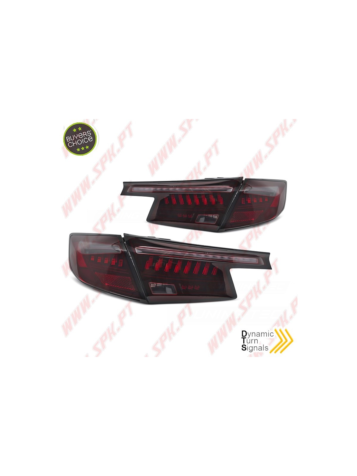Farolins LED Dark Red - Honda Civic 11 (2021-)