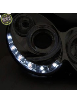Faróis Daylight LED / Chrome - Mercedes CLK W209 (2003-2010)