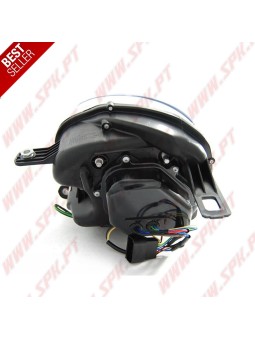 Faróis Tube-Light / Black - Mini R60 / R61 Countryman (2010-2016)