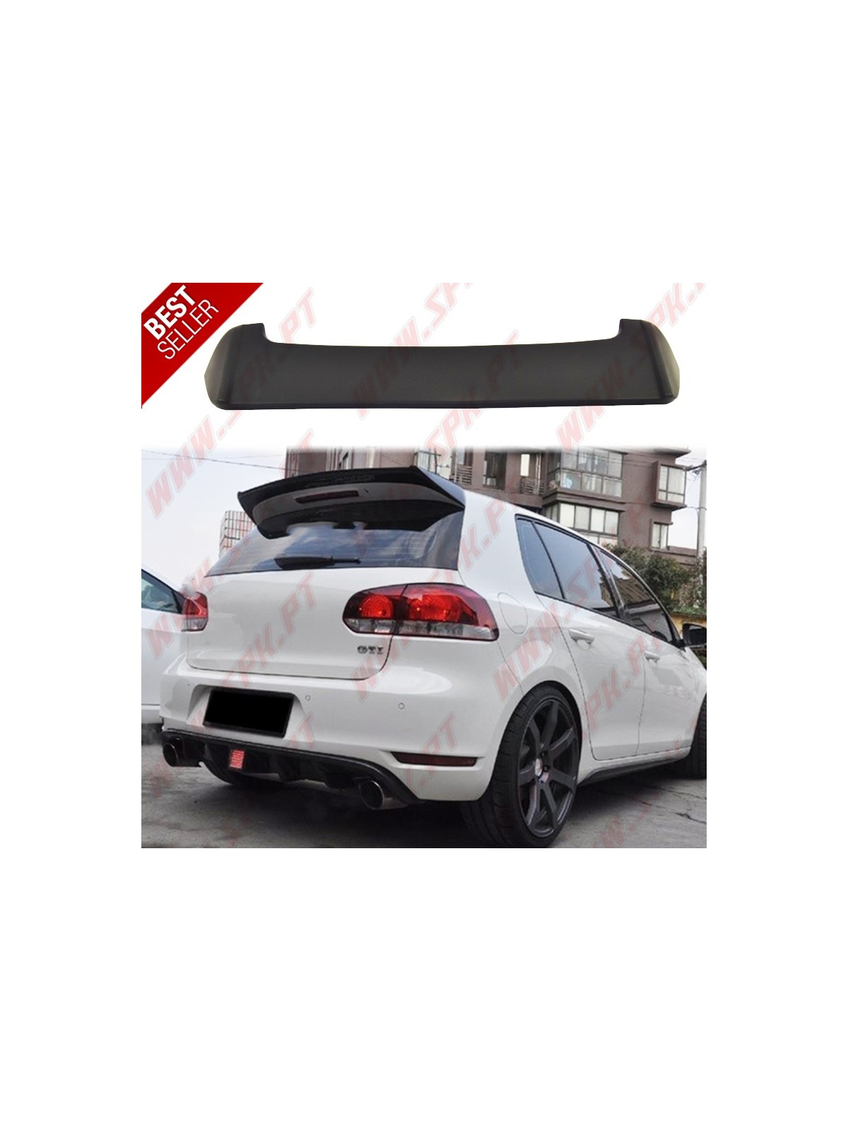 Aileron Traseiro V.3 - VW Golf 6 GTI / GTD / R (2008-2012) Aileron Traseiro V.3 - VW Golf 6 GTI / GTD / R (2008-2012)