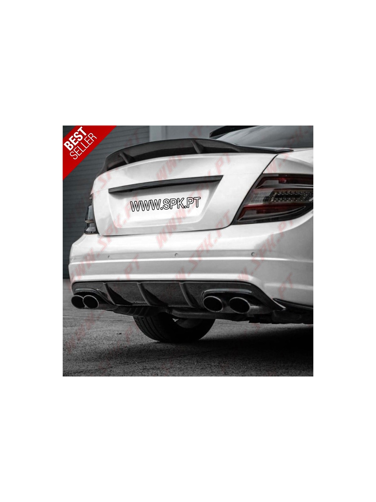 Aileron Traseiro V.2 - Mercedes W204 Sedan (2007-2014) Aileron Traseiro V.2 - Mercedes W204 Sedan (2007-2014)