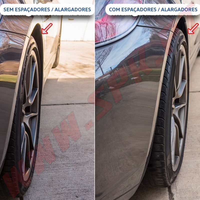 Kit Espaçadores / Alargadores de Vias - BMW Serie 5 E39