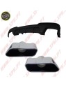 Difusor Traseiro + Ponteiras Look M-Performance - BMW F10 / F11 (2010-2017)