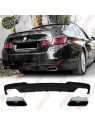 Difusor Traseiro + Ponteiras Look M-Performance - BMW F10 / F11 (2010-2017)
