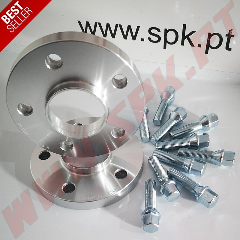 Kit Espaçadores / Alargadores de Vias - VW Golf 3 / 4 / Beetle / Bora / Vento / Corrado / Fox / Passat / Polo