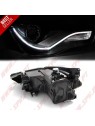 Faróis DRL LED / Black - Audi A1 8X (2010-2014) Faróis DRL LED / Black - Audi A1 8X (2010-2014)