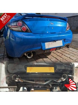 Sistema de Escape Inox "Cat-Back" - Hyundai Coupe 2.0 (2001-2009)
